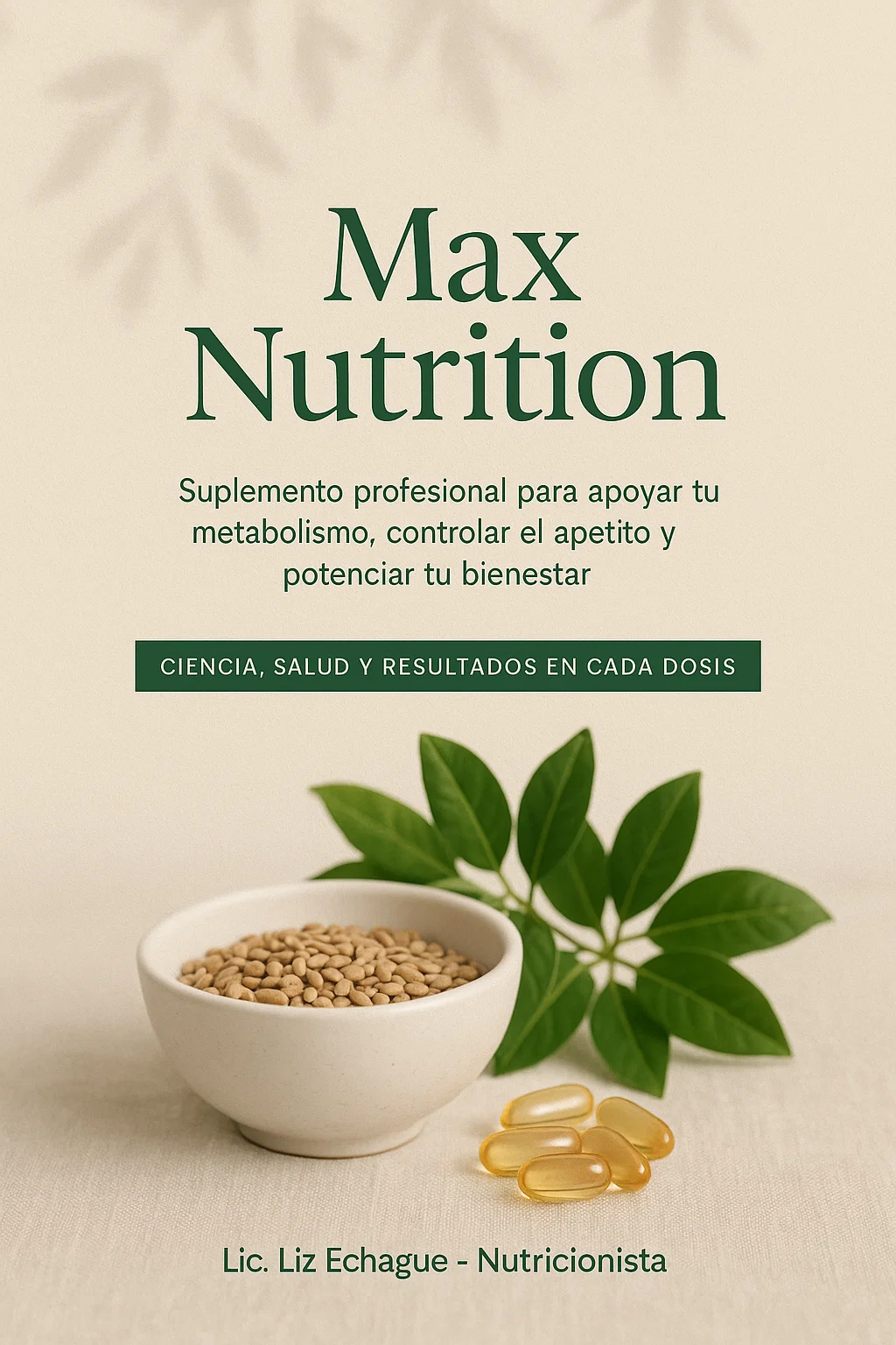 Max Nutrition – Fórmula Magistral (60 cápsulas)