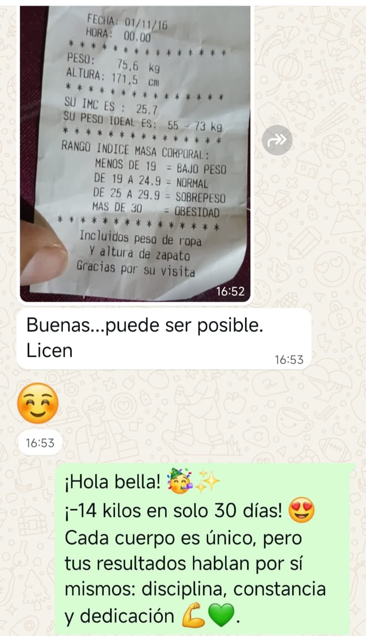 Testimonio 1 – Programa Keto